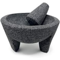 thumbnail image 1 of Molcajete de Piedra Volcánica con Diseño Tradicional, Hecho orgullosamente por Manos Mexicanas EDR Fabricacion artesanal, 1 of 3