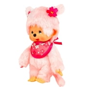 Monchhichi Sakura (Cherry Blossom) Girl Plush Toy - Pink