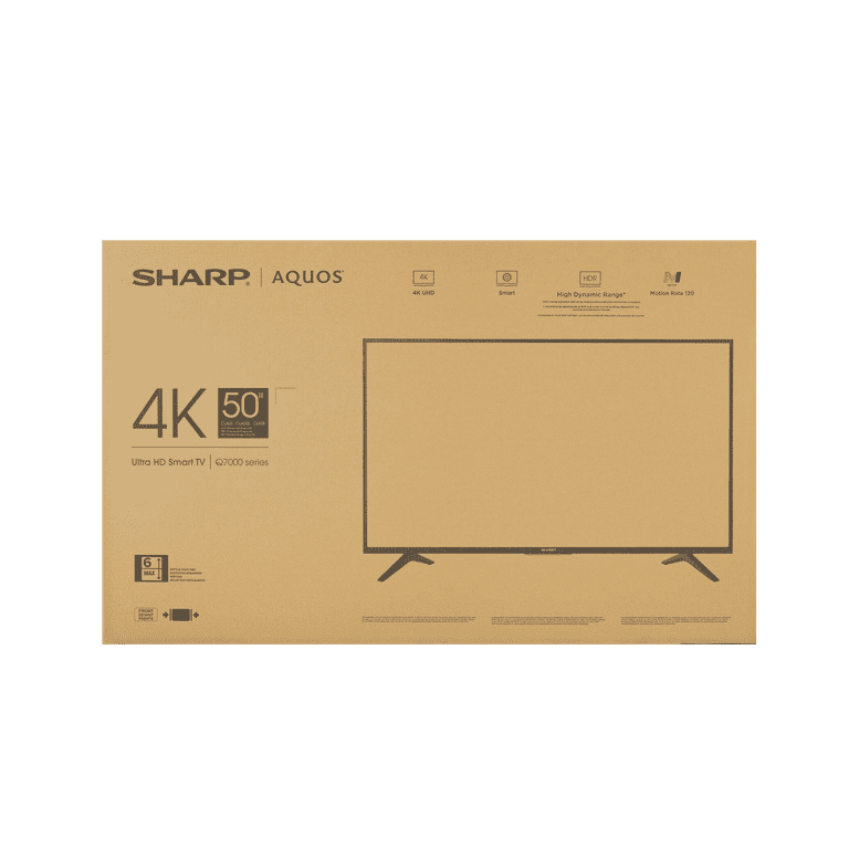 LED TV 4K Class Sharp 50\
