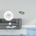 thumbnail image 2 of Reloj de pared,Reloj de pared decorativo para baño y dormitorio.,Reloj de pared redondo silencioso y sin tictac,regalo,Bandeja de almacenamiento,Bandeja rectangular para servir frutas y, 2 of 8