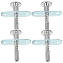 NICEXMAS 4Pcs Spring Loaded Latch Pin Iron Durable Hardware for Parents