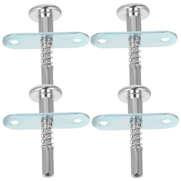 NICEXMAS 4Pcs Spring Loaded Latch Pin Iron Durable Hardware for Parents