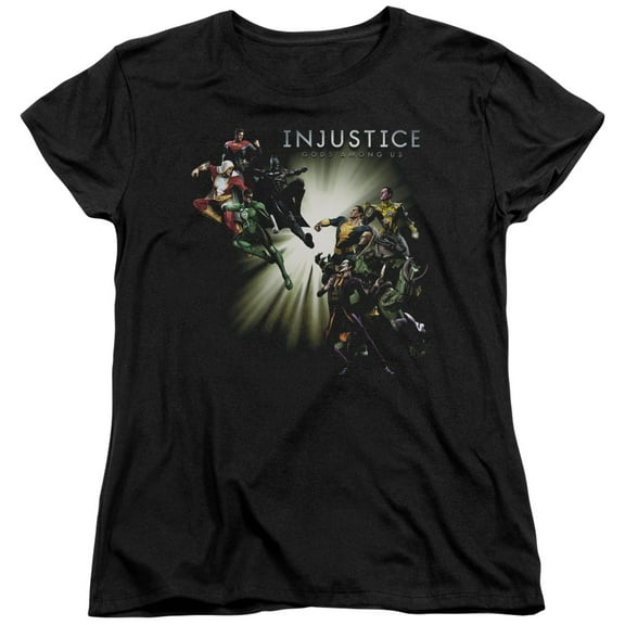 Injustice Gods Among Us - Good Vs Evil - Women's Short Sleeve Shirt - Large