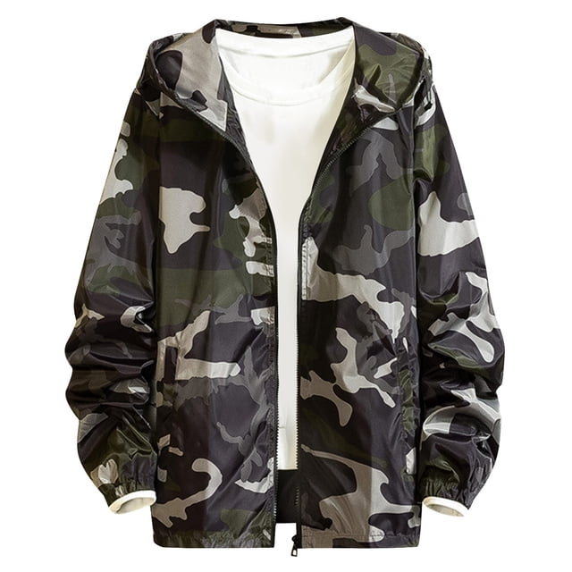 Manteau/veste Décontracté à Capuche à Manches Longues pour Hommes