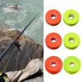 thumbnail image 2 of 3 Rolls Rock Fishing Cotton Knot Line Stop Deep Water Rafts Fishing Line Wear Resistant Cotton Knot Stop Line Enduring Yellow Medium, 2 of 4