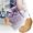 D, variant on Key Cute Tail Keychain Women Ring Pompoms Key Chains Fashionable Hairy Tail Holder