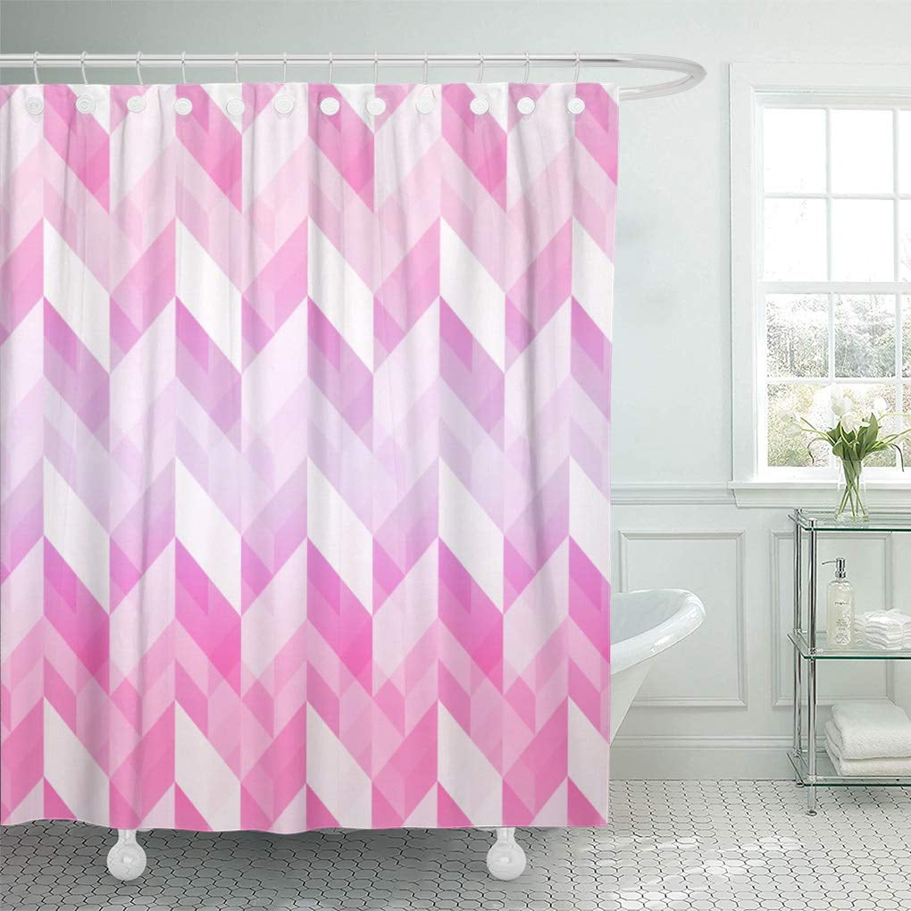SUTTOM Purple Geometrical Geometric Ombre Pink Lilac Modern