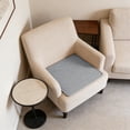 thumbnail image 5 of Btomtd Breathable Thick Chair Cushions, 18 x 15 inches, Office and Dining Seat Cushion and Chair Cushion for Sedentary Relief (Gray), 5 of 6