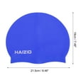 thumbnail image 4 of Gorro de natación impermeable de silicona azul de 1 pieza de Bargains Únicos, 4 of 5