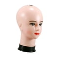 thumbnail image 4 of Cabeza de mujer, modelo de cabeza de mujer, ligero para salón de casa, exhibición de accesorios para el cabello, vitrina, soporte de exhibición., 4 of 9