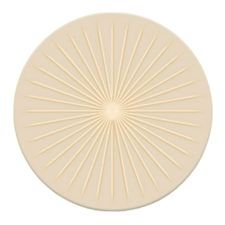 

Mightlink Insulation Pad Heat-resistant Easy to Clean Food-grade Silicone Round Restaurant Home Hotel Dining Table Placemat for Gifts