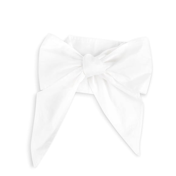 Faja Moño para Envolver Bebé Man Fai Sky 178x14 cm Algodón Suave Blanco