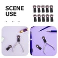 thumbnail image 3 of NIYANGLE 10 Pcs Manchons Réutilisables en Silicone pour Ciseaux à Cuticules Noirs, 3 of 6