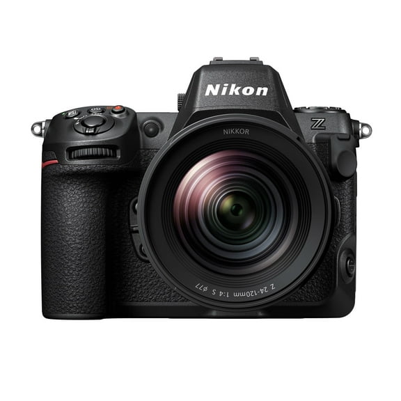NIKON Z8 Mirrorless Camera with 24-120mm f/4 Lens - Full-Frame Sensor and Nikon FTZ II Mount Adapter