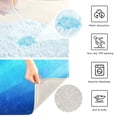 thumbnail image 6 of IAUYY Set of 2 Inch Bath Mat Thick Soft Plush Shower Mat TPR Backing Material Non Slip Bath Mats for Bathroom for Tub Shower Hotel Vague and Smooth, 6 of 9