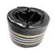 thumbnail image 3 of Almohadillas de boxeo para golpear y patear, protección portátil y compacta para piernas, de cuero sintético suave, equipo de entrenamiento, protector Negro, 3 of 8