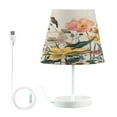 thumbnail image 2 of Flowers with Bird Desk Lamp LED Table Nightstand Lamps with 3 Color Temperatures for Home Bedroom Living Room Decor 6x11, 2 of 8