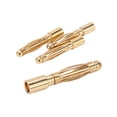 thumbnail image 4 of Conectores Tipo Bala De 2 5 Mm Conector Tipo Bala De Níquel Cobre Puro Niquelado Antioxidación Para Enchufe De Línea ANGGREK Hardware, 4 of 8
