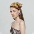 thumbnail image 4 of MALLMALL6 Retro Hair Scarf Headband,Triangle Head Kerchief Elastic Turban Headbands,6Counts, 4 of 6
