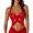 Red, variant on Women Butterfly Crop Top Halters V Neck Backless Tanks Low Cut Vest Spaghetti Straps Tube Cami Camisole Tanks