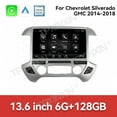 thumbnail image 2 of TPXINXIN 13.6 inch Car Radio Stereo Receiver For Chevrolet Silverado GMC Tahoe Denali 2013-2019 Android Multimedia Screen GPS Navigation Head Unit, 2 of 12
