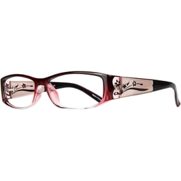 Lunettes De Maquillage Grossissantes Rotatives - Monture Rose - Avec Chiffon Microfibre - Neuf Avec étiquettes