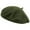 Olive Green, variant on Wool Fashion Beret - ONE SIZE FITS MOST - Olive Green