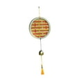 thumbnail image 3 of colaxi Wind Chime Make You Own Wind Chimes Decor Outdoor Indoor Wind Chime Making Kit Wind Bells for Porch Window Halls red and yellow, 3 of 9