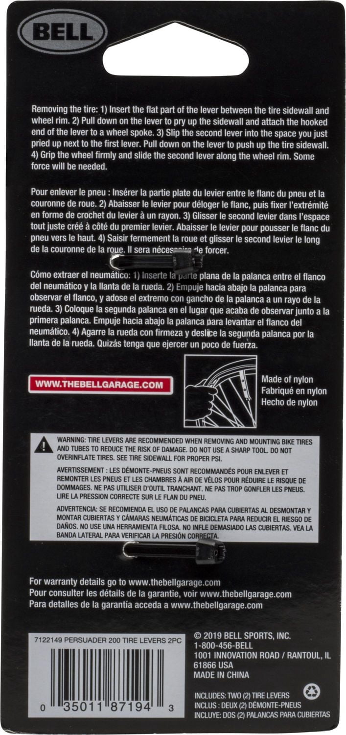 Leviers de pneus Bell Sports Persuader 200