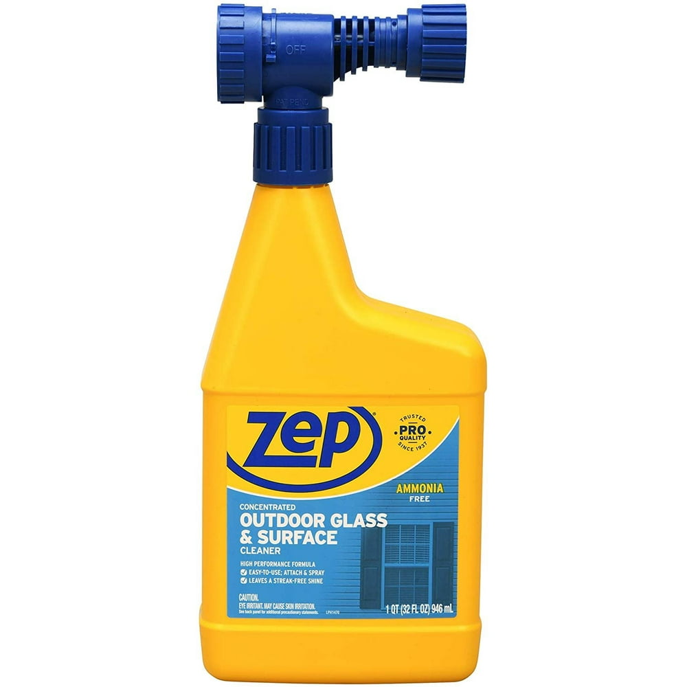 Zep Concentrated Outdoor Glass and Surface Cleaner (HoseEnd) 32 Ounce