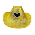 thumbnail image 5 of Wide Brim Shiny Cowboy Party Hat - Elegant All Season Accessory for Formal Outfits, 5 of 5