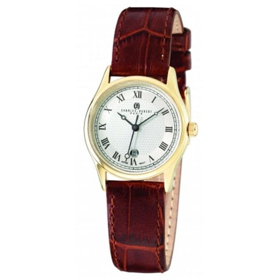 Charles-Hubert Paris Women's Stainless Steel Case Quartz Watch