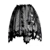 GUOOL Halloween Lamp Shade Cover Halloween Decoration Horror Decor Black Lace Web Lampshade Cover for Scary Movie Night Home