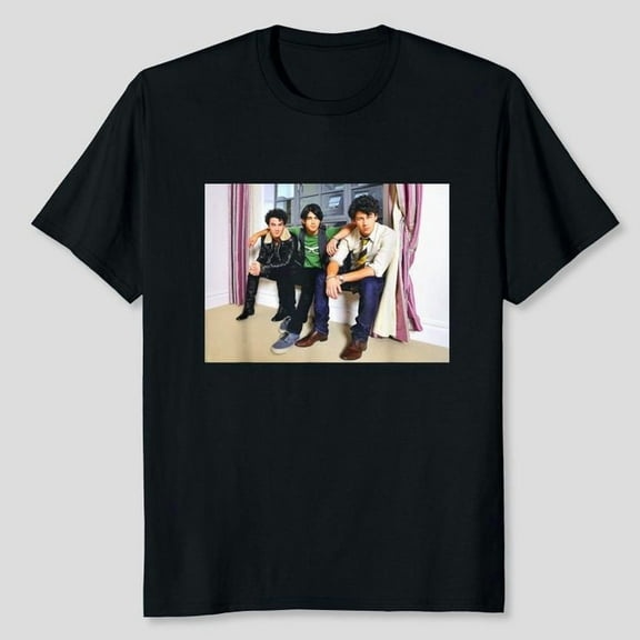 The Jonas Brothers Camp Rock Promo Photo T-Shirt Unisex, Sizes S-5XL, Tbun
