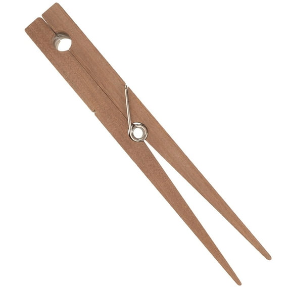 MLINS Giant Wooden Clothespin Towel Holder 1 Set Rustic Jumbo Clip for Home Bathroom Laundry Decoration