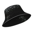 thumbnail image 2 of Easygdp Silver Glitter1 Double-Sided Reflective Fisherman Hat for Outdoor and Night Walking, Unisex, 2 of 9