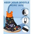 thumbnail image 3 of Water Bottle Carrier with Strap - Insulated Kids Water Bottle Holder for Boys Girls Bottle Bag for 10-18Oz, 3 of 6