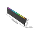 thumbnail image 5 of Disipador Calor para RAM Computadora 5V 3PIN ARGB Sync DDR3 DDR4 DDR5 Enfriador Memoria(), 5 of 5