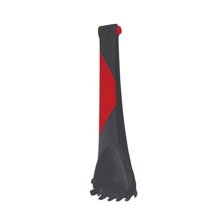 Casabella Grab 'n Scoop Pasta Tong - Dark Grey/Red