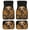 Highland Cattle Sunflower Black, variant on Renewold Rubber Car Floor Mats Auto Carpet Non-slip Rubber Car Rugs Full Set Universal Fit for Most Vehicles Auto Interior Decor, Set of 4, Highland Cow Flower Pink