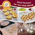 thumbnail image 5 of 16 + 12.5 + 9 Inch Baking Sheet and Rack Set, Stainless Steel Cookie Sheets Oven Baking Pans Trays with Cooling Racks for Cooking & Roasting, Oven & Dishwasher Safe, (6Pcs), 5 of 7