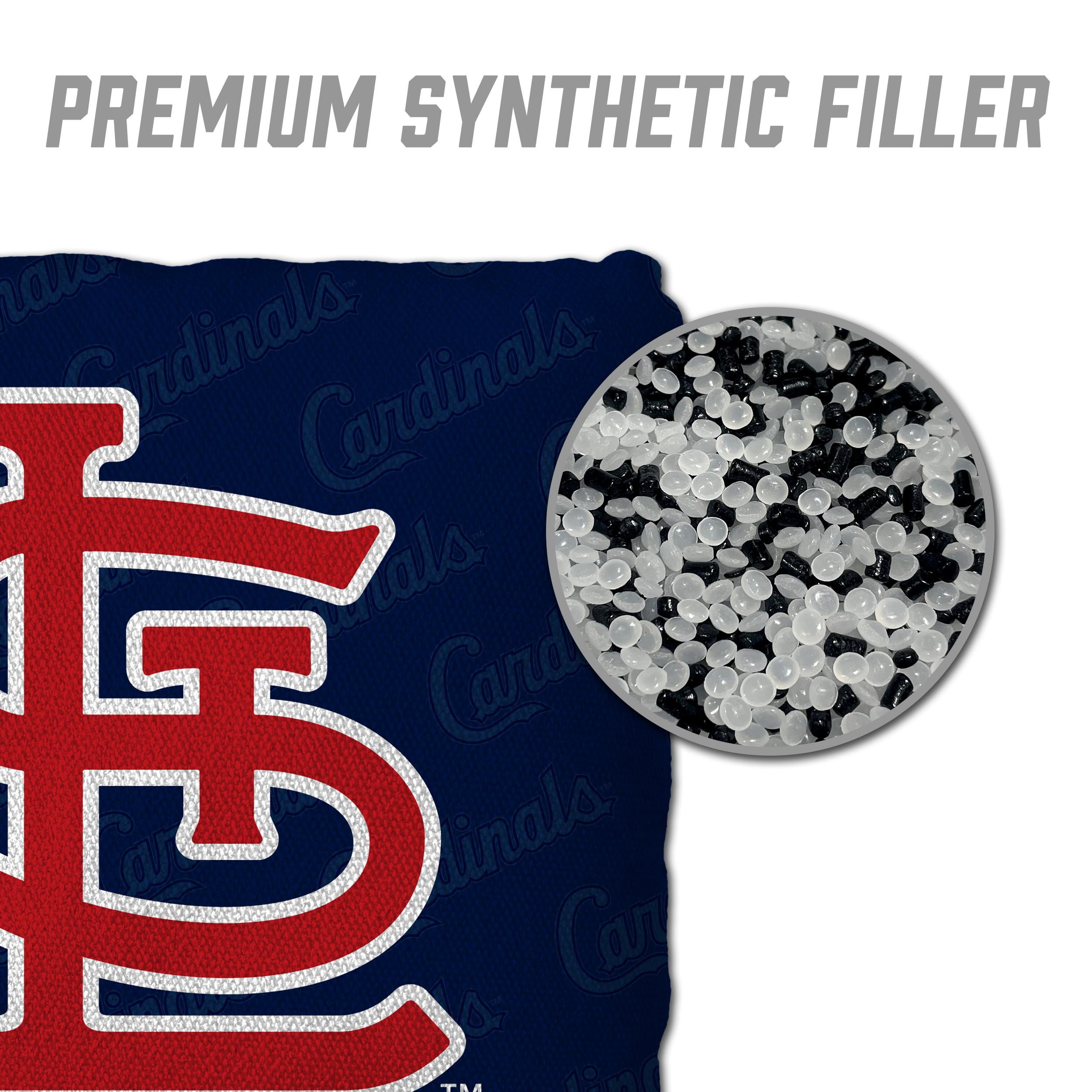 MLB St. Louis Cardinals Cornhole Bags - 4PK - Blue