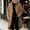 Khaki, variant on Men Long Wool Coat With Hood Single Breasted Oversized Jacket side slit hem Warm Fall Winter Casual Outerwear with Pockets