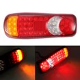 thumbnail image 4 of Luz indicadora de parada trasera de camión de remolque impermeable 46LED 3 colores 12V, 4 of 13