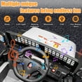 thumbnail image 6 of Okybaby 12V Kids Ride on Truck Car with Parent Control, Spring Suspension, Toddler Electric Ride on Toy Car with LED Lights,USB,Bluetooth, Powered Ride on Cars for Kids Aged 2-8,White, 6 of 7