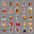 thumbnail image 3 of Fusheng Iron Man Graffiti Waterproof Laptop Vinyl Stickers 35 Pcs Pack, 3 of 5