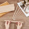 thumbnail image 3 of 60Pcs 3/4/5/6/8/10mm Dowel Rods Wood Sticks 9.8 Inch Assorted Sizes Unfinished Dowel Round Beach Wood Dowels Hardwood Dowel Rod for DIY, 3 of 9