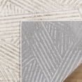 thumbnail image 5 of Arlo Takara Modern Abstract Beige Area Rug, 6x9, 5 of 5