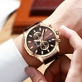 thumbnail image 6 of Curren Fashion Watches Men Coffee Clock Men Quartz Wristwatch Stainless Steel Band Chronograph Watch Male Relogio Masculino - Quartz Wristwatches, 6 of 6