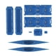 thumbnail image 2 of Placa de escape simulada para coche RC perfke azul, 2 of 5